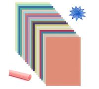 YZROHYI 20 Piezas Papel Cebolla A4 Colores 29.7 X 21 CM,Papel de Calco Transparente,Tracing Paper,Papels Vegetal para Calcar Imprimible,Patrones Papels Hecho A Mano para Manualidades, Imprimir