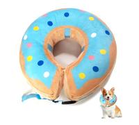 YZROHYI Collar de Recuperación Inflable para Perro,Collar Isabelino Hinchable,Collarin Perros para No Lamerse,Collars Protector Perro,Collarin Recuperacion Gato Ajustable para Mascotas Cirugía - L