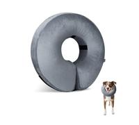 YZROHYI Collar Hinchable de Recuperación Perro,Collarin Perros para No Lamerse,Collar Inflable Protector para Perros,Collar de Protección para Gatos,Collar Después de La Operación para Mascota-M