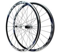 YZSMD Road Bicycle Wheelset 700C Aluminio de Doble Pared aleación de Aluminio Releración rápida C/V REDILLAS DE BICE DE Freno Rim 24H para 8/9/10/11 Speed 1720g ), WeBlabs adicionales