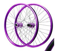 YZSMD Ruedas de Bicicleta de montaña 26/27.5/29 Pulgadas, Freno de Disco a través del Eje 15 * 100/12 142 mm de aleación de Aluminio Rim 32 Agujeros para el Casete de 8-12s ), Valabas