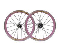 YZSMD Ruedas de Bicicleta Plegables, Juego de Rueda Trasera Trasera de Ciclismo de 16 Pulgadas V Freno de 20 Hoyos de 11 velocidades Rim de Doble Capa ), Veblabs adicionales :