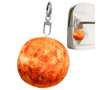 yztju Adorno del sistema solar | Muñeca de peluche suave y colgante de 7,5 centímetros | Muñeca de un planeta, para bolsos, monederos, joyas, monederos, mochilas, mujeres, hombres, niñas