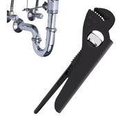 yztju Alicates de tubo - Alicates de tubo de ajuste rápido 18-30 cm, herramienta de reparación robusta para grifo, inodoro, lavabo, conexiones, nueces de calefacción, baño, cocina, casa