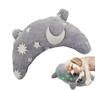 yztju Almohada de cerebro de gato, almohada de dormir de protección para el cuello para mascotas, juguete calmante para mascotas, lavable y brillante, almohada para aliviar