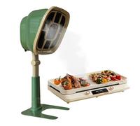 yztju Campana extractora portátil: Extractor de Aire Ajustable en ángulo y Altura, Ajustable, filtrado de Humos con 3200 RPM para Cocina, hogar, Parrilla, Olla Caliente