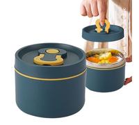 yztju Insulated Hot Food Container - 650ml Stainless Steel Box, Thermal Meal Insulation Tote, Students Nurses Doctors Kit | Gym Prepped Meal Transport, School Teacher Lunch Storage,