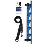 yztju poolSide Equipment Rack - Multipurpose Telescopic organizerStand, poolAccessory organizerEnsures Tidy Poolside Telescopic Pole | Community poolMaintenance, Hotel poolEquipment, Swim Club