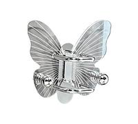 yztju Soporte de pared para cepillos de pelo | Estante de almacenamiento de peine en la pared, estantería de almacenamiento sin agujeros para accesorios para el cabello con organización de gomas para