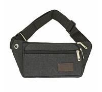 yztju Sport Waist Pack - Unisex Multi-Pocket Canvas Fanny Bag, Secure Zip Organizer For Outdoor Adventure | Lightweight Reflective Belt Bag For Running Travel Hiking Cycling Urban Exploration