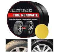 yztju Trim polishCream - leatherPaste polishwith Sponge, leatherCream polishfor Seat Tire Dashboard Upholstery Seat Dashboard Maintenance | Aircraft Cockpit Leather, Luxury Car Steering Wheel Cleaner