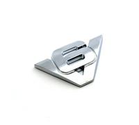 yzw6688 1 Unidad de plástico ABS Cromado V6 Letras Coche Guardabarros Puerta Pegatina Emblema Insignia Logo 3D