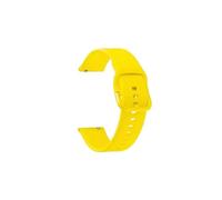 yzw6688 Compatible con Galaxy Active 2 40 mm 44 mm Correa de reloj inteligente Pulsera deportiva de silicona de 20 mm Compatible con Galaxy Watch 42 mm/3 41 mm/Gear S2 Correa(Yellow,Galaxy Active 2 40