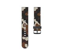 yzw6688 Correa de camuflaje de 20 mm 22 mm compatible con reloj GT3 GT2 42 mm 46 mm/Correa de pulsera de silicona mágica compatible con reloj Color Sport(E,20mm Universal)