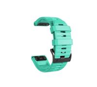 yzw6688 Correa de reloj Quickfit 22 26 mm compatible con Tactix 7 AMOLED Delta Bravo correa de reloj compatible con Quatix 7 7X 6 5 3 banda de silicona for deportes al aire libre(Style1 Light blue,Qui