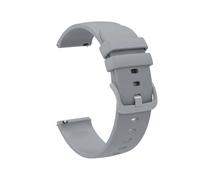 yzw6688 Correa de silicona de 20 mm compatible con Bip 3 US Lite Pro GTR 42 mm Correa de reloj mini compatible con GTS 4 3 2 2e 2 Correa mini(Grey)