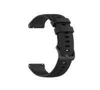yzw6688 Correa de silicona de 20 mm Compatible con correa GTS 4/2 Mini Compatible con correas GTS 3 2E/GTR 42 Compatible con correas de repuesto Bip/U/3 Pro(G-black,For GTS)