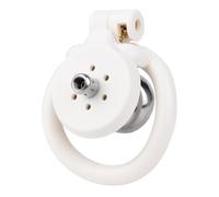 YZWDQYHDYS Jaula de Entrenamiento Deportiva para Hombres, 4 Anillos, Ajustable,Blanco