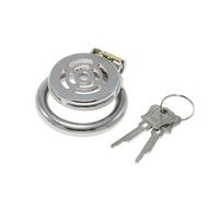 YZWDQYHDYS Jaula Deportiva de Acero Inoxidable para Hombre, Accesorio Ajustable de Metal,45mm