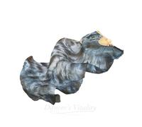 YZWHKJ Abanico Seda Danza del Vientre Abanicos for Danza del Vientre teñidos anudados for Mujeres y niñas, 180 cm de Largo, Seda Natural auténtica, for Bailar, un par(As The picture-06,M)