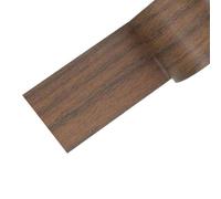 YZWHKJ Cenefa Adhesiva Cocina Cinta Adhesiva Impermeable Con Veta De Madera For Muebles, Suelos, Cuero, Reparación Ventanas, Escritorios, Armarios, Puertas Y Zócalos(Dark Brown)