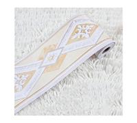YZWHKJ Cenefa Adhesiva Cocina Sala de estar, dormitorio, cocina, baño, rodapié, línea cintura, papel tapiz autoadhesivo PVC, decorativo impermeable(10cm Wide 3204)