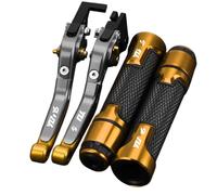YZWHKL Manija Palanca Freno Palancas De Embrague Freno Motocicleta, Empuñaduras Manillar 7/8 Pulgadas Y 22mm Para YZF-R6 YZFR6 YZF R6 1999 2000 2001 2002 2003 2004