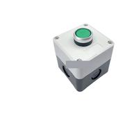 YZWRWRMKTB 1 interruptor de caja de botones LA38, botón verde, control industrial, inicio y parada, posición de un orificio