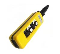 YZWRWRMKTB 1 unidad XAC-A471, interruptor de control de grúa con botón de viaje a prueba de lluvia, control de elevación de cadena, colgante con 4 botones