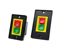 YZWRWRMKTB 1pc Large panel Three-phase grinder bench drill machine start button switch AC-220V380V Starting switch