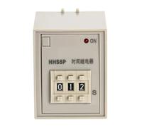YZWRWRMKTB Delay Time Relay HHS5P AC380V AC220V DC24V 9.9S 99S 99M 9.99S 99.9S 999S(HHS5P 9.9S AC380V)