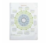 YZWRWRMKTB Joseph Campbell‘s Hero’s Journey Poster - Mythological Archetype Academic Chart, Educational & Aesthetic Wall-Art for Literature, Film & Psychology Classrooms(Unframed,08x12inch(20x30cm))