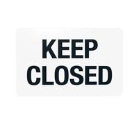YZWRWRMKTB Keep This Gate Closed Sign Retro Aluminum Tin Plaque Funny Warning Wall-Art for Shed Garage Fence Door Humorous Outdoor 8 X 12 inch