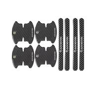 YZXCVRA 8 Piezas Protectores para Manilla de Coche, para Alfa Romeo Mito Veloce 2016 2017 2018, Película de Protección de Pintura, Protección contra,B