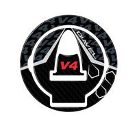 YZXOOP Adhesivo para Tapa De Depósito De Combustible De Motocicleta para Ducati Diavel V4 2023-2024 Protector De Tapa De Depósito De Combustible Pegatinas Antideslizantes el depósito la