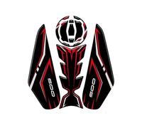 YZXOOP Adhesivo Protector Antideslizante para Depósito De Combustible Lateral De Motocicleta para Kawasaki para NINJA500 Z500 Z 500 2024 Calcomanías Protectoras Almohadillas de Tanque(Color 2)