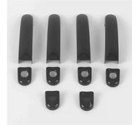 YZXOOP Exterior Tirador Cubierta Para Manijas De Puerta Exteriores Para VW Para Touran Para Caddy, T5 Para Transporter 2003-2015 Decoración Embellecedores Cubierta Para Manija Puerta Coche