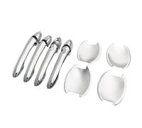 YZXOOP Exterior Tirador Embellecedor De Manija Puerta Exterior Para Hyundai Para Sonata I45 2011 2012 2013 2014 2015 Carcasa Protectora Aspecto Fibra Carbono Cubierta Para Manija Puerta Coche