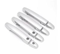 YZXOOP Exterior Tirador Embellecedor Manija Puerta Exterior Para CR-V Para CRV Para CIVIC 2012-2016 Cubiertas Decorativas Exteriores Carcasa Protectora Cromado Cubierta Para Manija Puerta Coche