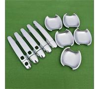 YZXOOP Exterior Tirador Embellecedor Para Manija De Puerta Exterior Coche Para Toyota Para RAV4 Para RAV 4 2006-2009 2010 2011 2012 2013 Fundas Protectoras Cubierta Para Manija Puerta Coche