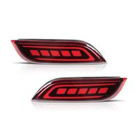 YZXOOP Luz Parachoques Trasera Reflector De Parachoques Trasero Para Subaru, Para Impreza, WRX/WRX STi 2008-2025 Luz Freno Trasera, Direccional Dinámica Trasero Reflector Coche