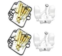YZXOOP Reconstrucción Piezas Kit Reparación Carburador Motocicleta para B&MW F650 F 650 1993-2000 Diafragmas Vacío Flotador Juego Herramientas Reparación Y Reemplazo Reemplazar(Conjunto 3)