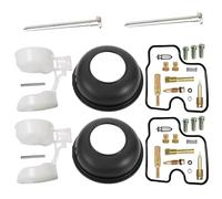 YZXOOP Reconstrucción Piezas Kit Reparación Carburador Motocicleta para HO&NDA 125 Varadero XL125 125 V 125 CC Diafragma Émbolo Flotador Juego Reconstrucción Reemplazo. Reemplazar(Conjunto 4)