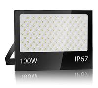 YZYFACAI Foco Led Exterior 100W, IP67 Impermeable Proyector LED Exterior, 7000 K Blanco Frío, 10000 lm, Superbrillante Foco LED, Patio, Garaje, Entrada, Fábrica