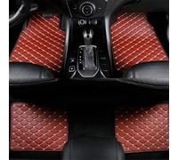 YZYLYW 4 Piezas Alfombrillas del Piso del Coche para Hyundai Sonata 2004-2010(LHD), Alfombras Antideslizantes Impermeable Anti Sucio Moqueta Forro Protección Accesorios,D/Orange