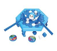 YZZT Ajedrez del Pingüino De Rescate, Ajedrez De La Trampa del Pingüino, Juego De Romper El Hielo del Martillo, Juego De Mesa, Ejercicio del Sentido del Espacio De Los Niños, Adecuado para 4+ Niños
