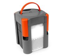 Yzzthumss Lámpara de Camping de Agua Salada con Iluminación Continua LED para Supervivencia Al Aire Libre, Emergencias, Huracanes y Senderismo.