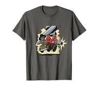 Z Brad Allen & Commander Zod Retro Videojuego Camiseta