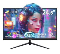 Z-Edge 24.5" Gaming Monitor, Z-Edge UG25I FHD 1920x1080 240Hz Gaming Monitor, 1ms Frameless LED, AMD Freesync Premium Display Port HDMI