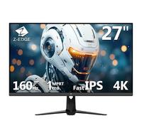 Z-Edge Monitor 27 Pulgadas 4K 160Hz 1ms UHD Pantalla Gaming, Panel IPS 3840x2160, LED, 450cd/m² de Brillo, 1.070 Millones de Colores, HDR10, FreeSync, HDMI y DisplayPort, Compatible con VESA - Negro